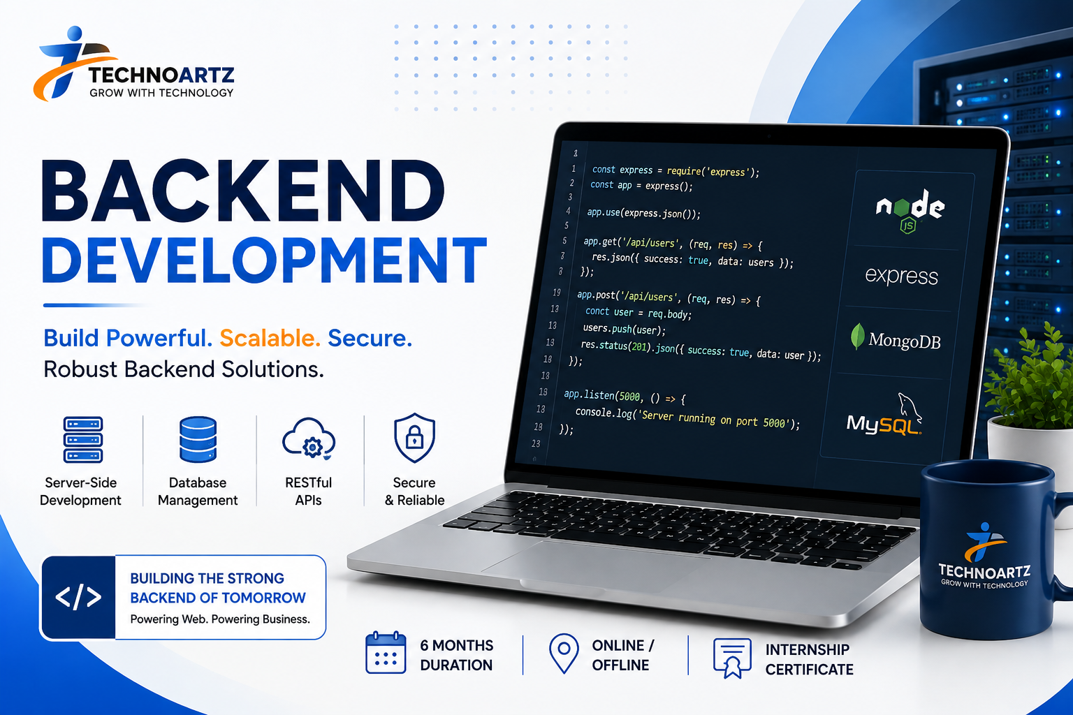 Backend Development Internship